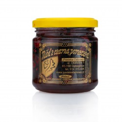 Blackcurrants with honey